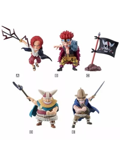 Figura banpresto one piece world collectable figure red hair pirates 02