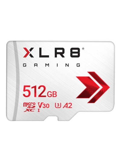Tarjeta memoria micro secure digital micro sdxc xlr8 gaming pny 512gb clase 10 uhs - i u3