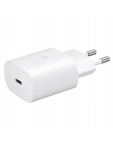 Cargador samsung ep - ta800nwe usb tipo c blanco 25w bulk