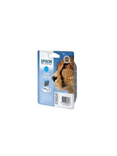 Cartucho tinta epson c13t07124012 cian 7ml stylus d78 - 92 - 120 - dx40x0 - 44x0 - 50x0 - 60x0 - 74x0 - 84x0 - 7000f - guepardo