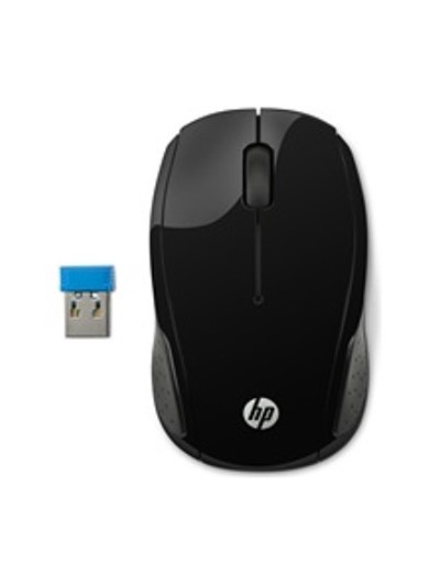 Mouse hp optico 200 inalambrico 1000ppp negro