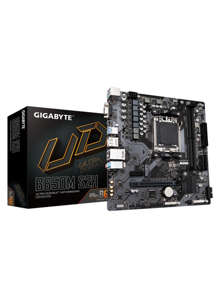 Placa base gigabyte b650m s2h 1.1 am5 matx 2xddr5 Placa base gigabyte b650m s2h 1.1 am5 matx 2xddr5