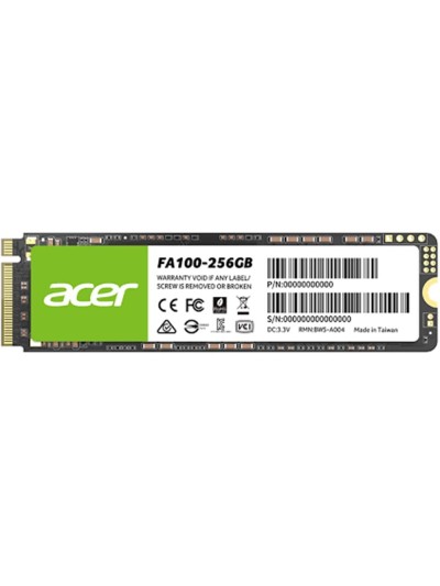 Disco duro interno ssd acer fa100 256gb m.2 pcie