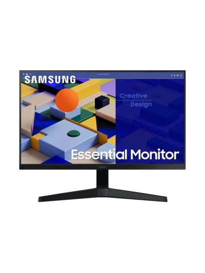 Monitor led 24 pulgadas samsung ls24c314eauxen ips - fhd - hdmi - vga - 75hz - 5ms - vesa 100 x 100