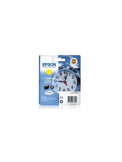 Cartucho tinta epson t271240 27xl amarillo wf - 3620 - 3460dtwf - dwf - despertador