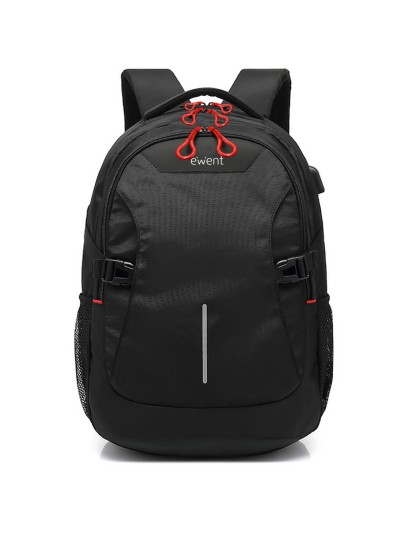 Mochila ewent para portatil de 15.6 pulgadas con salida usb