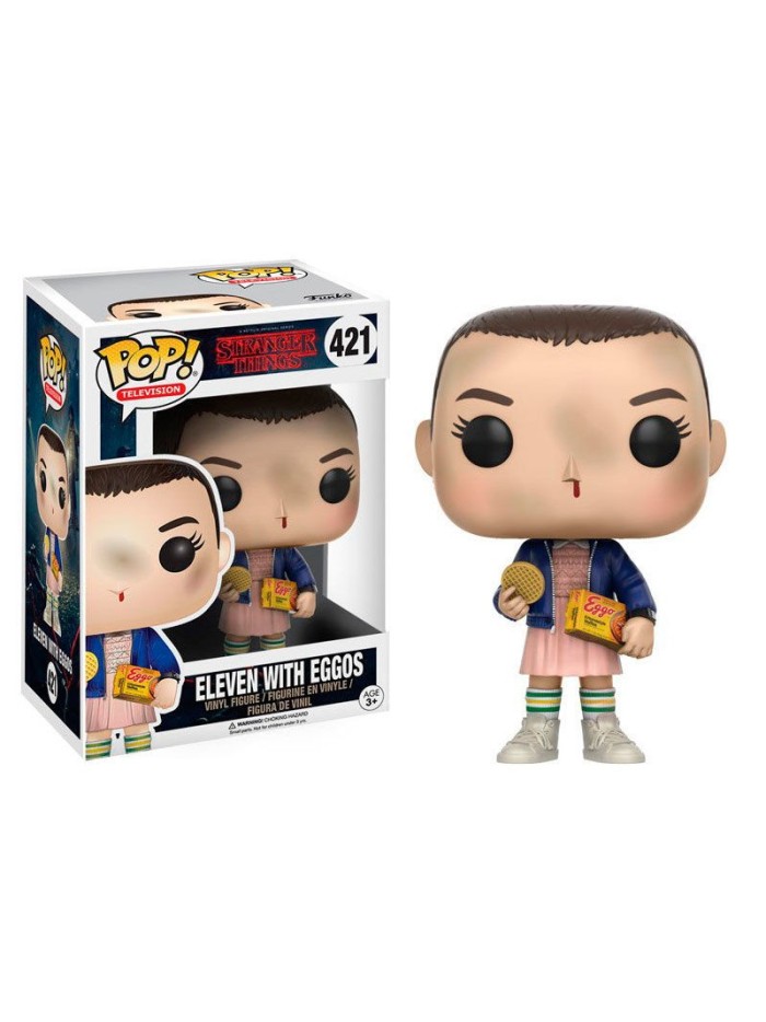 Funko pop stranger things eleven con eggos opcion chase 13318 Funko pop stranger things eleven con eggos opcion chase 13318