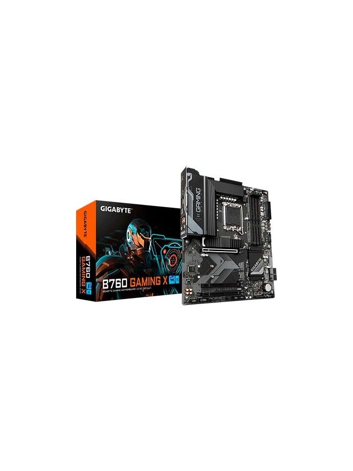 Placa base gigabyte 1700 b760 gaming x atx - 4x ddr5 - 4x sata3 - 2x usb 3.2 - 1x usb tipo c - 5x usb 2.0 Placa base gigabyte 1700 b760 gaming x atx - 4x ddr5 - 4x sata3 - 2x usb 3.2 - 1x usb tipo c - 5x usb 2.0