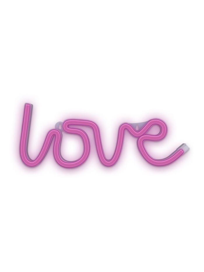 Lampara forever neon led love pink Lampara forever neon led love pink