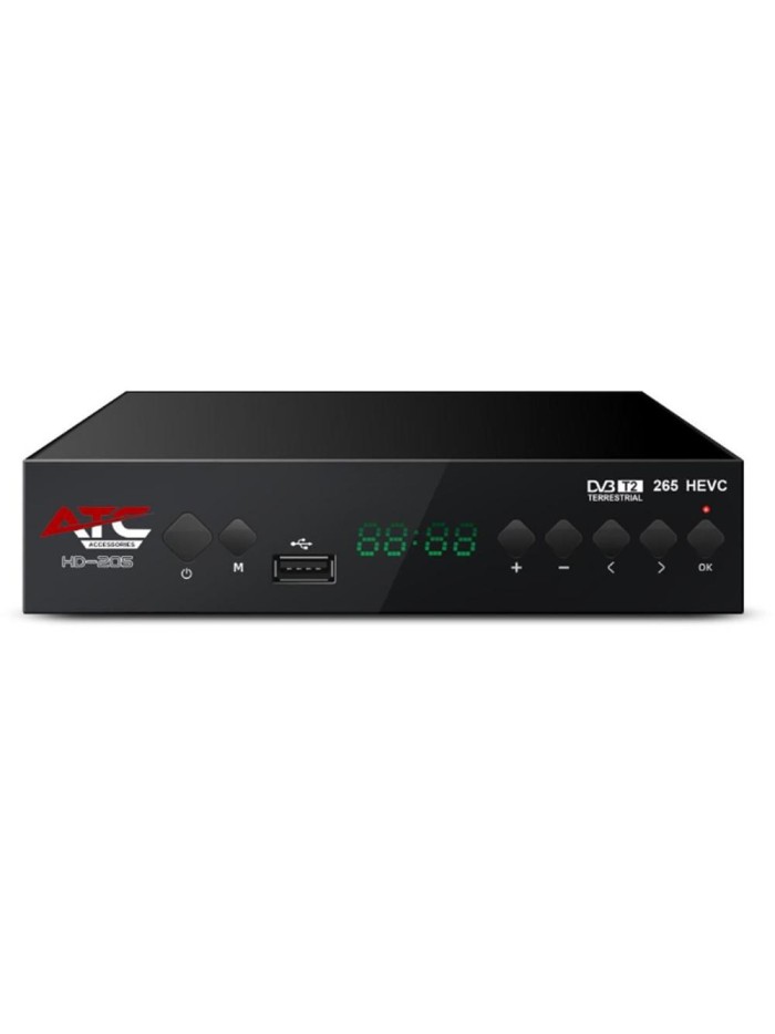 Receptor tdt atc hd - 205 t2 h.265 Receptor tdt atc hd - 205 t2 h.265