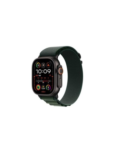 Smartwatch apple watch ultra 2 gps + cell 49mm black titanium case dark green alpine loop medium