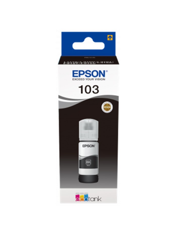 Cartucho ecotank epson 103 negro ink botella para l3110 - l3150 - l3111 - l3151 Cartucho ecotank epson 103 negro ink botella para l3110 - l3150 - l3111 - l3151