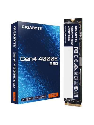 Disco duro interno ssd gigabyte 4000e 1tb gen4 nvme