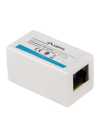Adaptador cat6 lanberg utp rj45 hembra - hembra