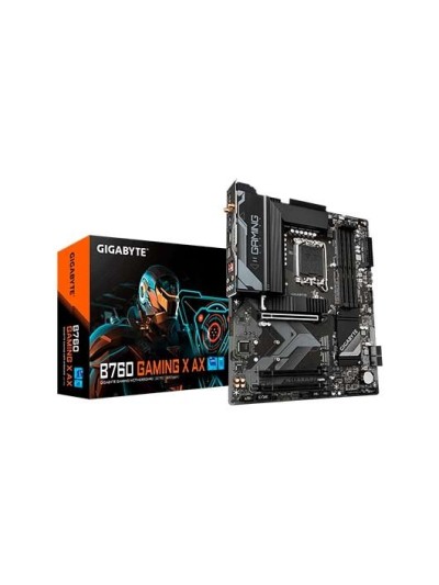 Placa base gigabyte 1700 b760 gaming x ax atx - 4x ddr5 - 4x sata 6gb - s - 2x usb 3.2 - 1x usb tipo c - 5x usb 2.0
