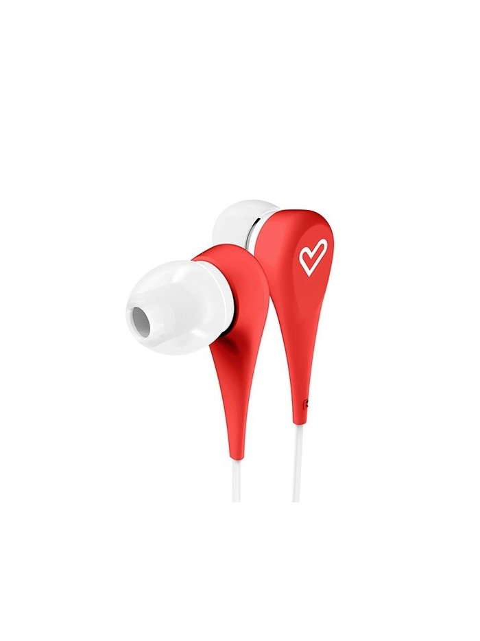 Auriculares micro energy sistem style 1+ rojo in - ear - microfono - control voz - cable plano Auriculares micro energy sistem style 1+ rojo in - ear - microfono - control voz - cable plano