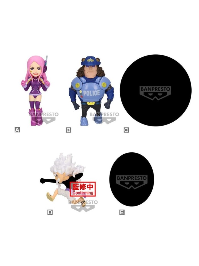 Figura banpresto one piece world collectable egg head 3 unidad aleatoria Figura banpresto one piece world collectable egg head 3 unidad aleatoria