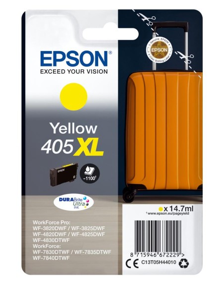 Cartucho epson singlepack yellow 405xl durabrite ultra ink