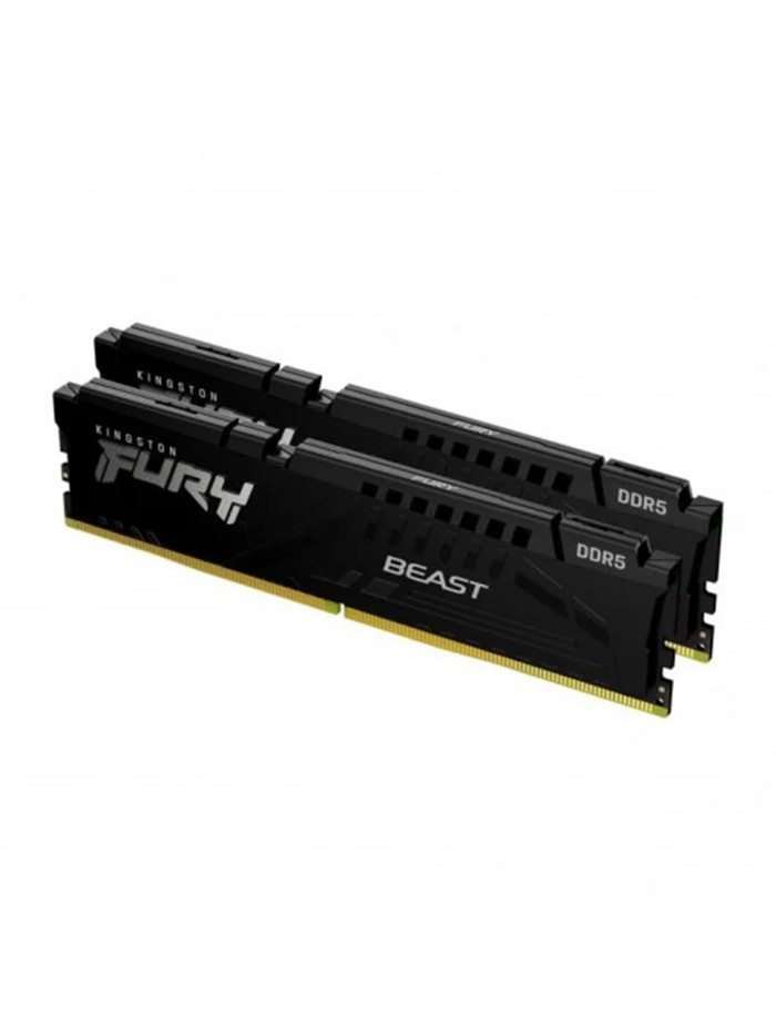 Memoria ram ddr5 64gb 2 x 32gb kingston - 5600mhz - pc5 44800 - fury beast - cl40 - 1.25v Memoria ram ddr5 64gb 2 x 32gb kingston - 5600mhz - pc5 44800 - fury beast - cl40 - 1.25v