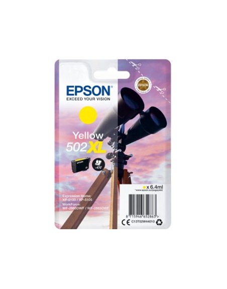 Cartucho tinta epson t02w440 502xl amarillo ink