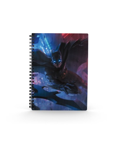 Libreta sd toys efecto 3d batman batarang universo dc