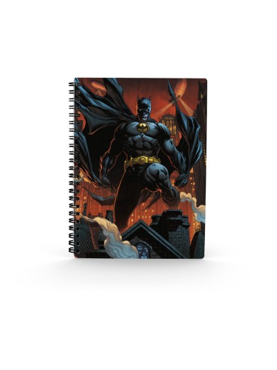 Libreta efecto 3d batman detective comics universo dc