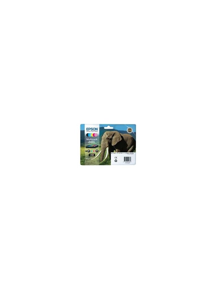 Multipack tinta epson t243840 6 colores 24xl expresion photo xp - 950 - elefante Multipack tinta epson t243840 6 colores 24xl expresion photo xp - 950 - elefante