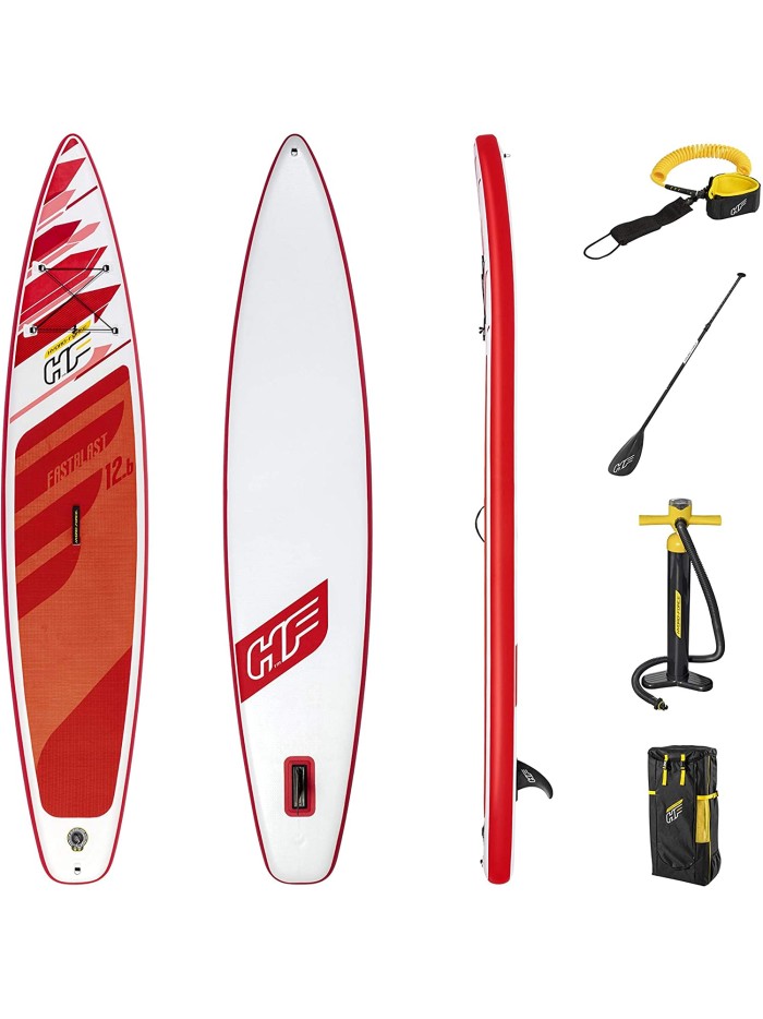 Bestway 65343 - tabla paddle surf hinchable fastblash tech set 3 -81m con remo - bomba y bolsa Bestway 65343 - tabla paddle surf hinchable fastblash tech set 3 -81m con remo - bomba y bolsa