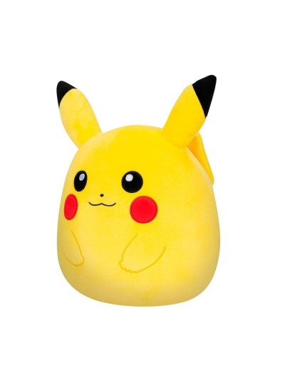 Peluche squishmallow pokemon pikachu 25 cm