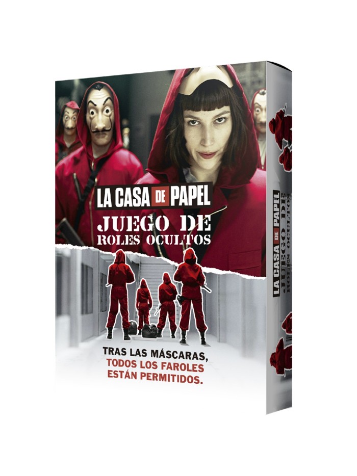 Juego de mesa asmodee la casa de papel: roles ocultos pegi 14 Juego de mesa asmodee la casa de papel: roles ocultos pegi 14