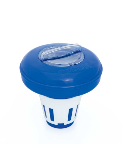 Bestway 58071 - dispensador cloro flotante ajustable grande (ø 165 cm.) 16.5x16.5x17.2 cm