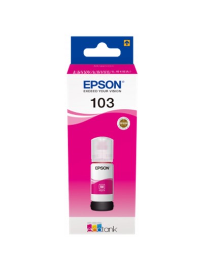 Cartucho ecotank epson 103 magenta ink botella para l3110 - l3150 - l3111 - l3151