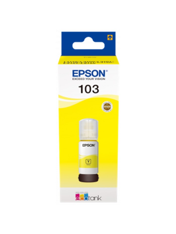 Cartucho ecotank epson 103 amarillo ink botella para l3110 - l3150 - l3111 - l3151 Cartucho ecotank epson 103 amarillo ink botella para l3110 - l3150 - l3111 - l3151