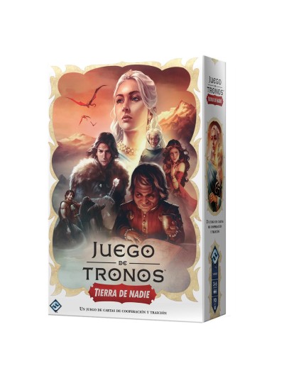 Juego de mesa juego de tronos: tierra de nadie pegi 14