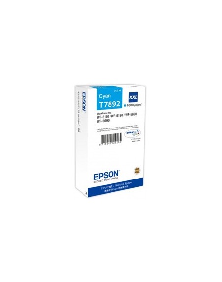 Cartucho tinta epson c13t789240 cian xxl 4000 paginas