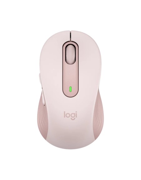 Mouse raton logitech m650 mediano optico wireless inalambrico rosa