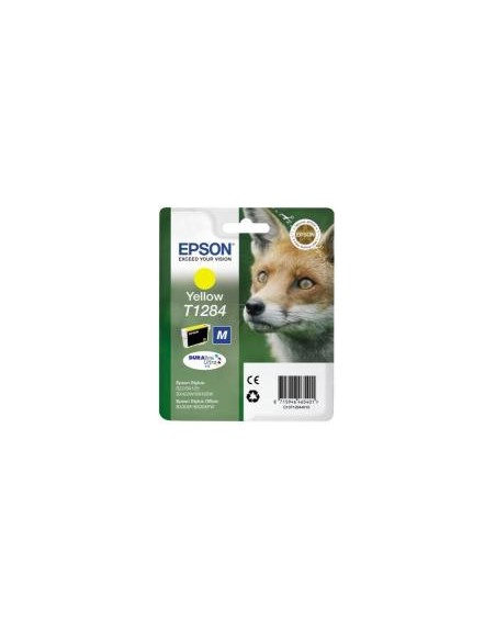 Cartucho tinta epson t1284 amarillo 3.5ml s22 - sx125 - sx420w - sx425w - bx305f - bx305fw - zorro