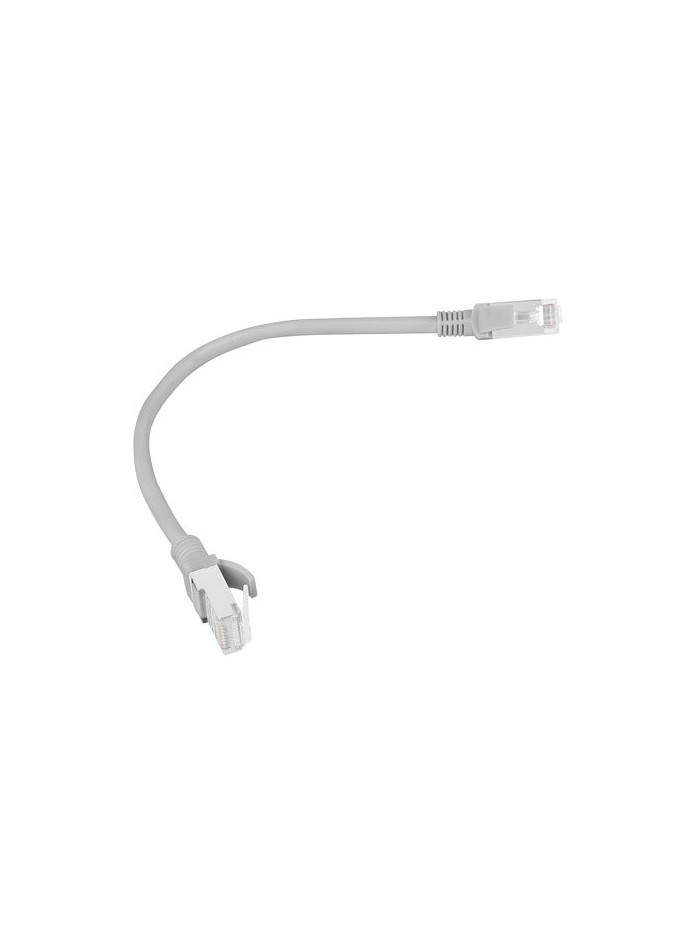 Latiguillo lanberg cat.6 utp 0.25m gris Latiguillo lanberg cat.6 utp 0.25m gris