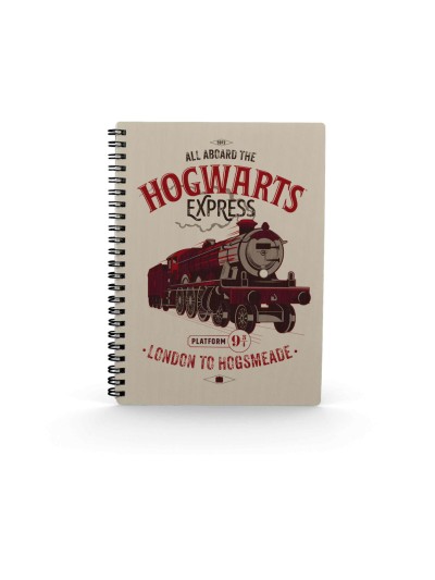 Libreta efecto 3d sd toys harry potter all aboard hogwarts express
