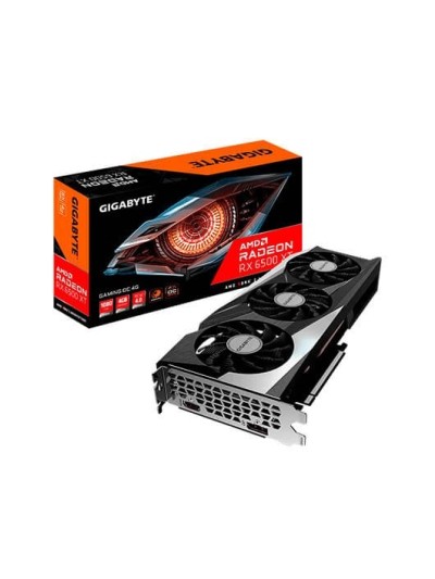 Tarjeta gráfica gigabyte rx 6500 xt gaming oc 4gb gddr6 1xdp - 1xhdmi - 1x6p