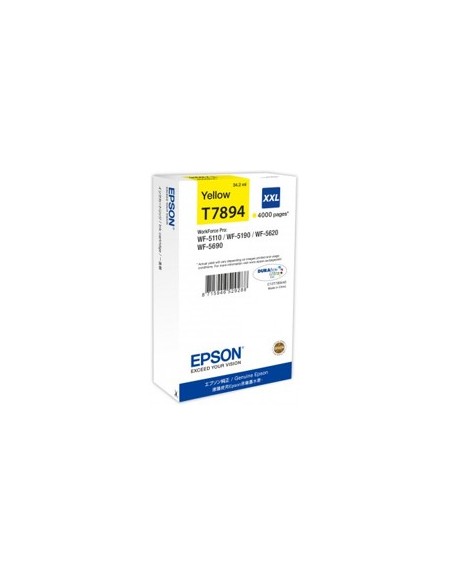Cartucho tinta epson c13t789440 amarillo xxl 4000 paginas