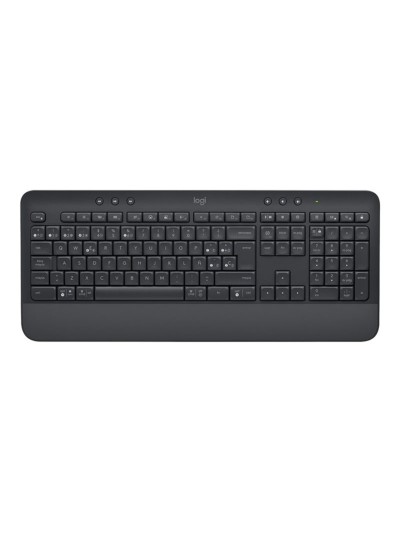 Teclado logitech signature k650 wireless inalambrico grafito