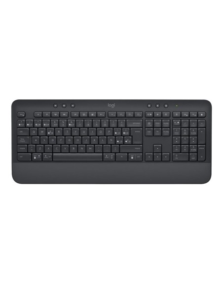 Teclado logitech signature k650 wireless inalambrico grafito