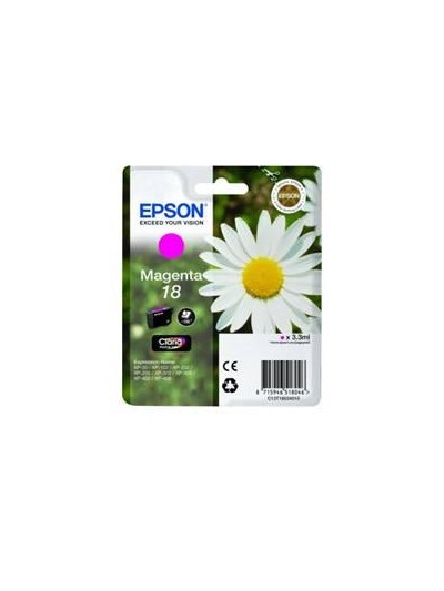 Cartucho tinta epson t180340 magenta xp - 102 - 205 - 305 - 405 - 30 - margarita