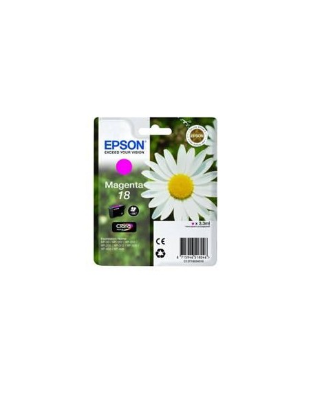 Cartucho tinta epson t180340 magenta xp - 102 - 205 - 305 - 405 - 30 - margarita