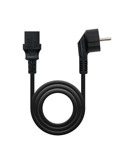 Cable alimentacion nanocable cpu - red 220v 1.5 m. corriente