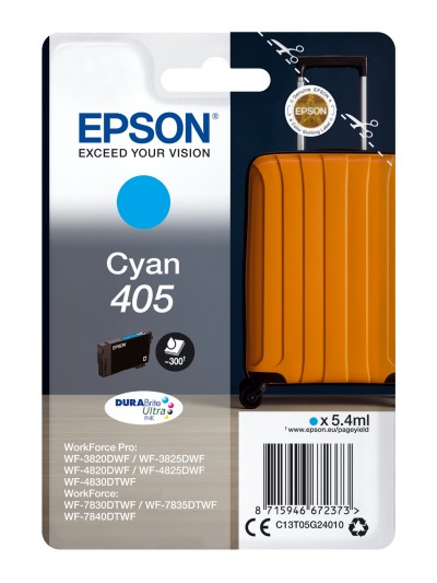 Cartucho tinta epson c13t05g24010 singlepack cian 405 durabrite ultra ink