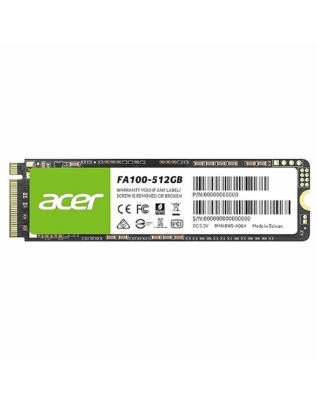 Disco duro interno ssd acer fa100 512gb m.2 pcie