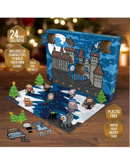 Calendario de adviento paladone harry potter puzzle 3d