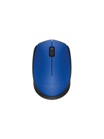 Mouse raton logitech m171 optico wireless inalambrico azul